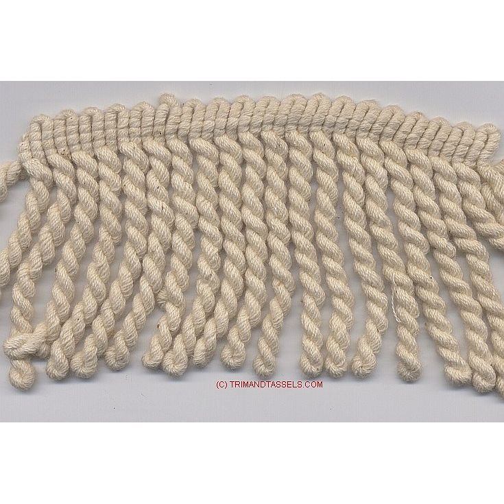 Cotton Fringe 3 inch length: (10yards/pack)
