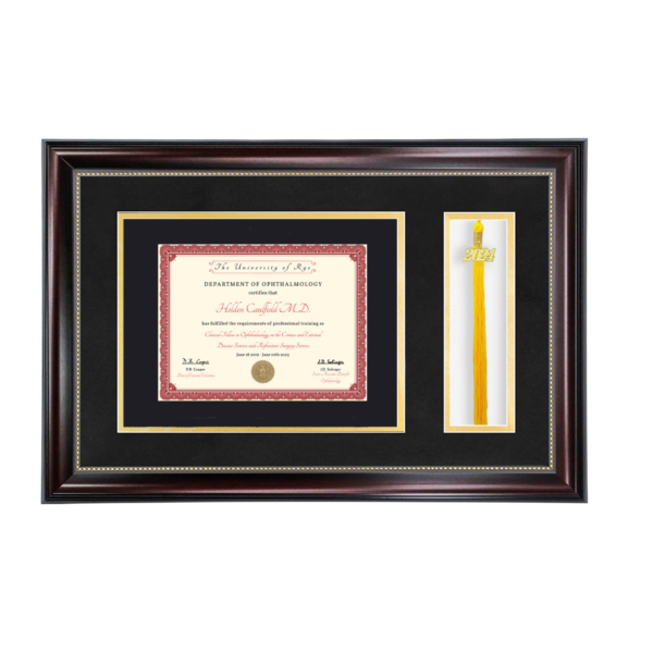 Diploma Frame and Tassel Holder