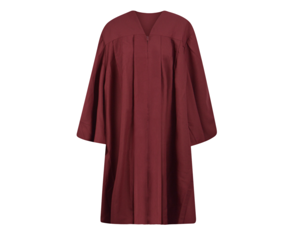 Gown Only : (Non Shiny) Matte Finish