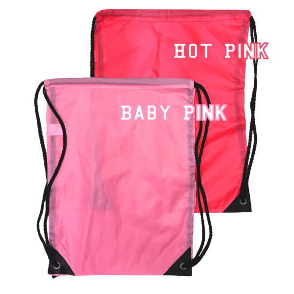 Custom Printed Drawstring Sportsbag - (minimum 20)