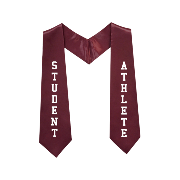 Custom Student Athlete Printed Stole