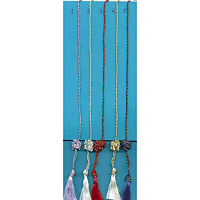 Mixed Metallic Lightweight Adjustable: 9 inch loop (25/pack)