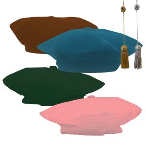 Custom Velvet Tam with Optional Tassel