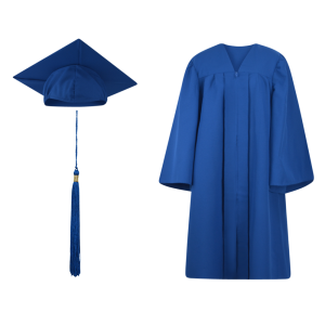 Pre-K / Kindergarten Cap, Gown and Tassel Set: Matte Finish