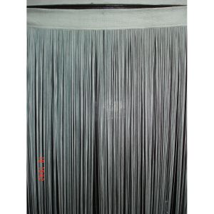 White Curtain Fringe: 4 feet x 15 feet