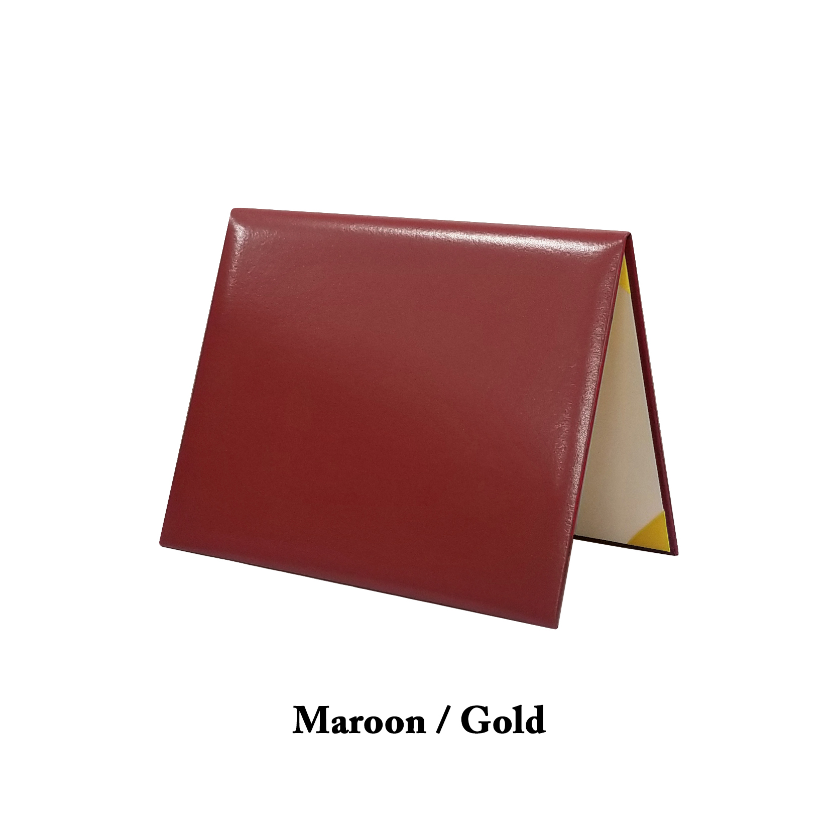 Maroon Outside / Gold Inside